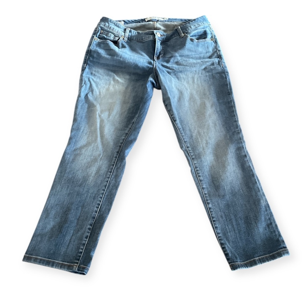 Torrid Ex Boyfriend Jean Womens Size 12 Denim Medium Light Wash Casual Staple